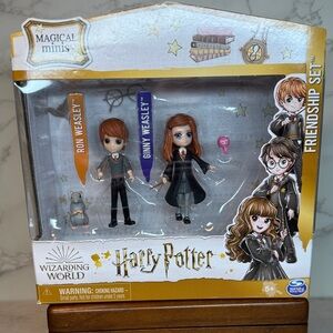 Wizarding World Harry Potter Magical Minis Ron & Ginny Friendship Set